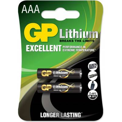 GP Lithium AAA 2ks 1022000412