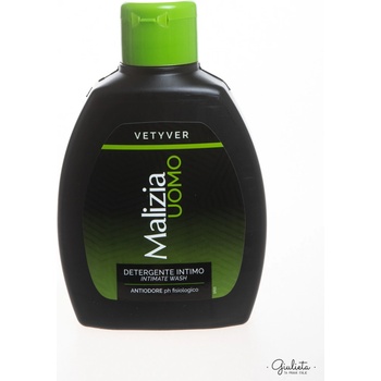Malizia Intimo UOMO VETYVER Intimní mycí gel pro muže 200 ml