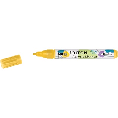 Kreul Triton Маркер за текстил 1 - 3 mm Maize Yellow 1 бр (17710)