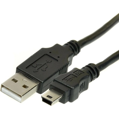 Goobay 11.92.8715 USB 2.0, USB A(M) - miniUSB 5pin B(M), 5m, černý