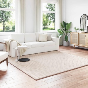 vidaXL Килими за помещение SIROLO Бежово 240 x 240 cm Полиестер (42022748)