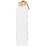  Glass bottle KiCA Hydro Glass 1000 ml - white