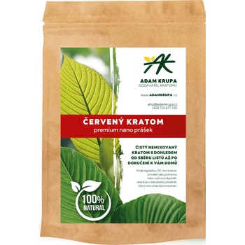 Krupa Kratom Červený kratom premium nano prášek 50 g