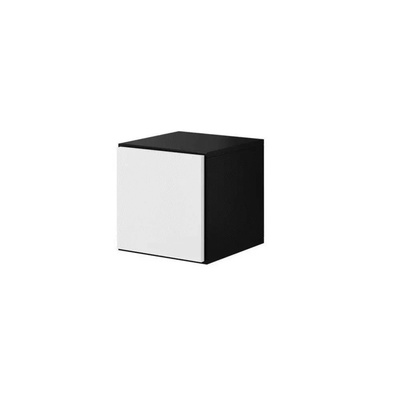 Cama meble Cama пълен шкаф за съхранение ROCO RO5 37/37/39 черно/черно/бяло (RO5 CZ/CZ/BI)