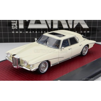 Matrix scale models Stutz Duplex Sedan 1971 Bílá 1:43
