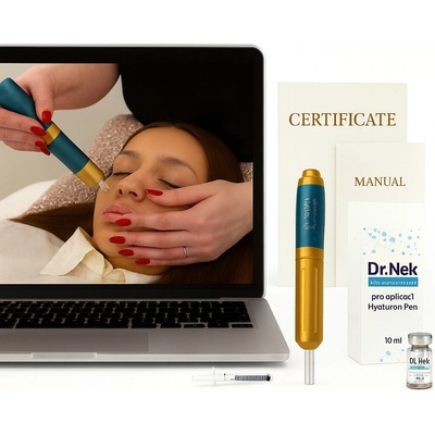 Dr.nek online kurz Hyaluron Pen včetně certifikátu a pera - online verze
