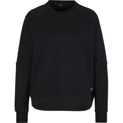 Stoic Дамски вълнен пуловер Stoic Women's MerinoFleece335 MMXX. Lulea Crew Merino jumper - Black - размер XS (105-5557-0111)
