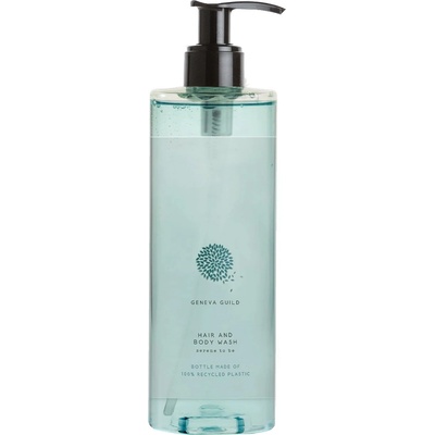 Gfl Cosmetics Душ гел за коса и тяло Geneva, с помпа, запечатан, 380 ml