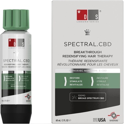 DS Laboratories sérum proti vypadávání vlasů s Nanoxidilem Spectral CBD 60 ml