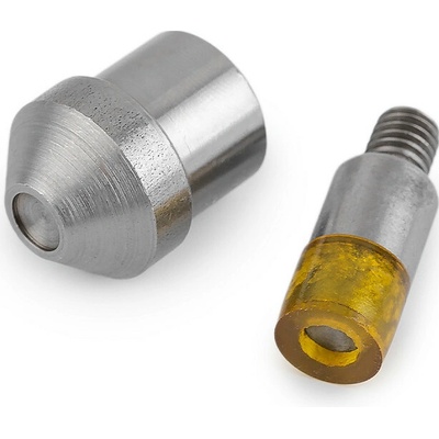 Piston na duté nýty oboustranné Ø7 mm nikl 1 sada