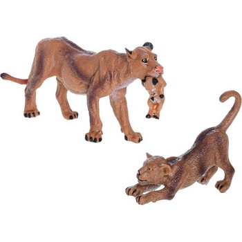 Mikro Зооландия лъвове с малки 8, 5-13см