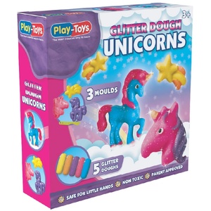 Play-Toys Комплект с моделин Play-Toys - Направи си еднорози (3868) - baby