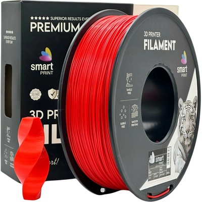 Smart Print PLA červený 1,75mm 1kg