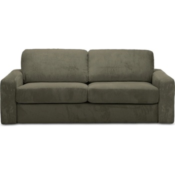 makamii Сгъваем диван от рипсено кадифе в цвят каки 195 cm Nona - Makamii (NONA_3SF_27_P1_C4)