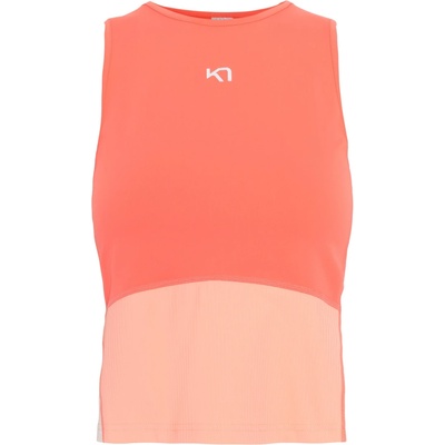 Дамски спортен сутиен Kari Traa Women's Linnea Top - Peach Bloom - размер XL (916-4117-0515)