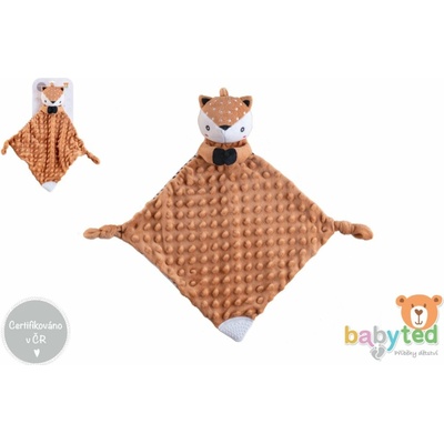 babyted Srneček usínáček kousátko chrastítko plyš 25 x 25 cm