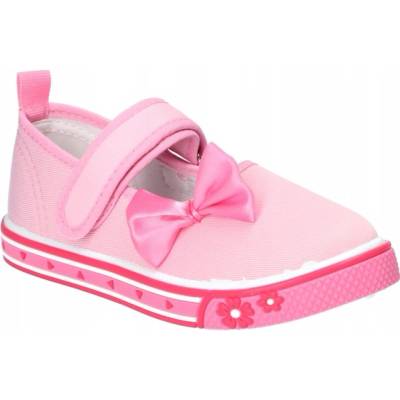 American Club ten154 balerínky dětské tenisky suchý zip kožená vložka