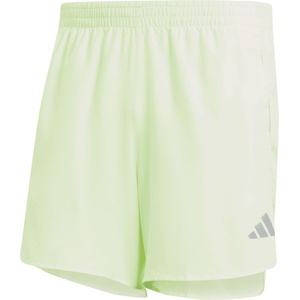 adidas Run it shorts светло-зелено, сребърно s 5" (in0090)
