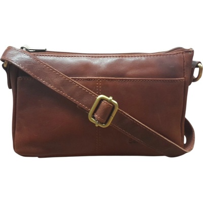 Sendi Desing crossbody kabelka koňaková V-802 TAN
