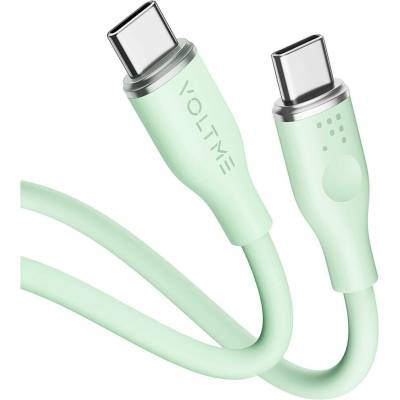 Voltme C2024 Powerlink Moss Series USB-C/USB-C, CTC 3A/60W, 1m, zelený
