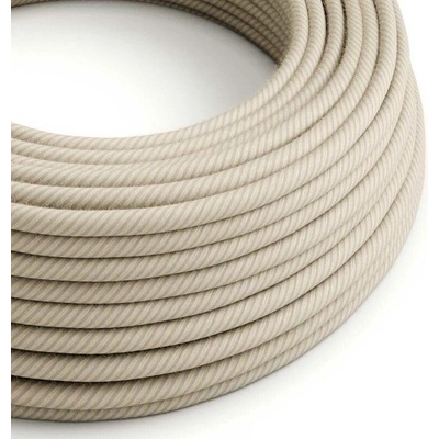 Creative Cables ERD20 3x0,75mm² pruhy slaměná 1 m