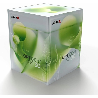 Aquael OptiBent 30 akvarijní set černý 29 l