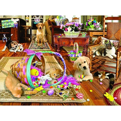 SunsOut - Puzzle Schory: Easter Mayhem - 1 000 piese