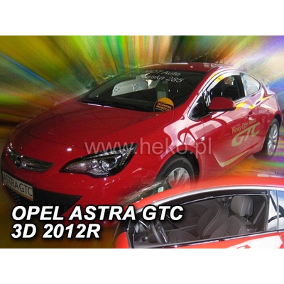 Deflektory Opel Astra J GTC 2010