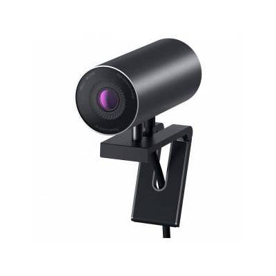UltraSharp Webcam WB7022, 8.3 MP, 3840 x 2160 pixels, 60 fps, 5x, USB, Black