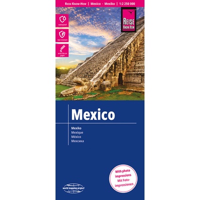 mapa Mexico 1:2,25 mil.