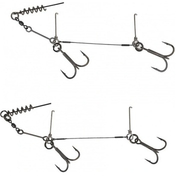 Savage Gear Systém pre Nástrahu 1x7 Titanium Corkscrew Stinger veľ.1