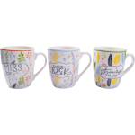  ЧАША С ДРЪЖКА 7.5/8СМ. positive vibes (02-26372)