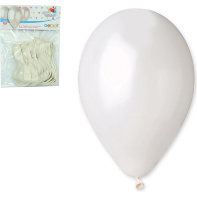 Smart Balloons Balónky METAL bílé