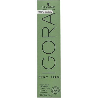 Schwarzkopf Professional Igora Zero AMM Ammonia-Free Permanent Color farba bez amoniaku 4-13 Medium Brown Cendré Matt 60 ml