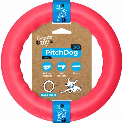 Pitch Dog tréninkový Kruh pro psy růžový 20 cm