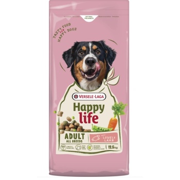 Versele-Laga Happy Life Adult с агнешко 12, 5кг - храна за възрастни, едри кучета с агнешко