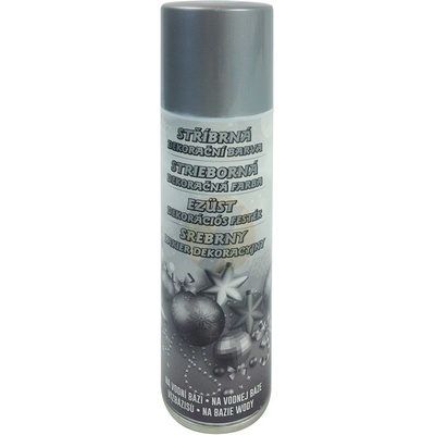 MOTIP dekoračný sprej strieborný 150 ml