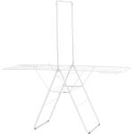 Brabantia Сушилник за дрехи Hangon с прът 181 см бял (403507)