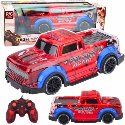 LeanToys Dálkově ovládané auto RC Terénní pavouk Červená světla