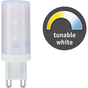 Paulmann LED žárovka 1x4W G9 teplá bílá denní bílá TunableWhite