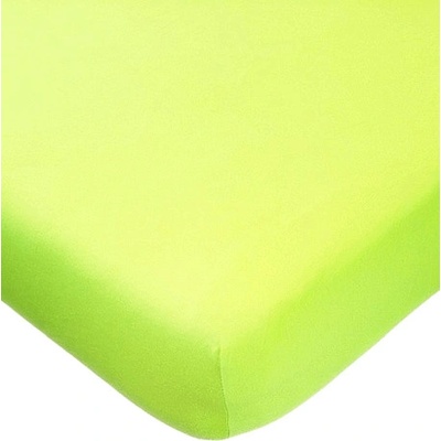 Olzatex prostěradlo jersey žlutozelené 120x200