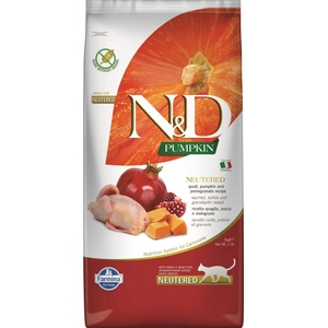 N&D Pumpkin Neutered quail & pomegranate 5 kg
