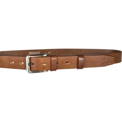 Penny Belts kožený opasek 30-196-48 hnědý
