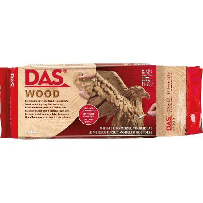 DAS F348700 Самосъхнеща глина Дърво 350 g (F348700)