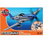 Airfix Quick Build самолет J6046 - D-Day P-51D Mustang