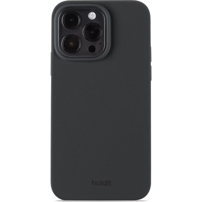 Holdit Гръб Holdit Silicone Case за iPhone 15 ProMax - Черен
