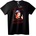 NOONEBRAND Тениска Отмъщението никога не е добро - 3XL, Black