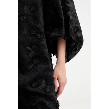 MUNTHE Рокля munthe pansi в черно къса със стандартна кройка 252131625225 (252131625225)