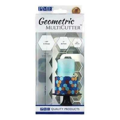 Geometrické vykrajovátka 3 ks – hexagón - PME - PME