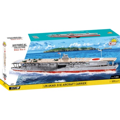 COBI 4851 World War II 1:300 Japonská lietadlová loď IJN AKAGI